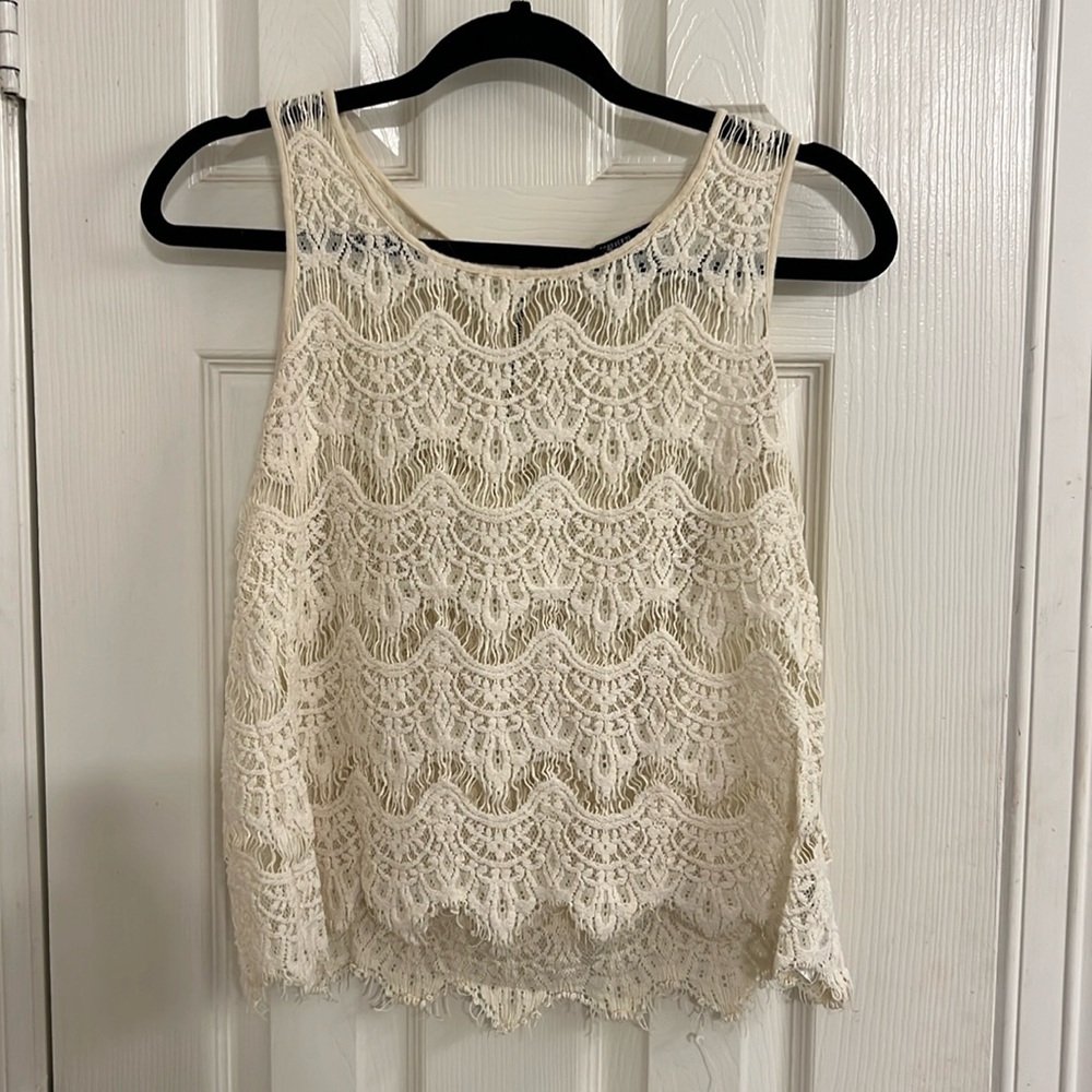 Lace Tank Top